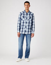 WRANGLER TEXAS MĘSKIE SPODNIE JEANSOWE DARK WATERS W1215929V 112145765